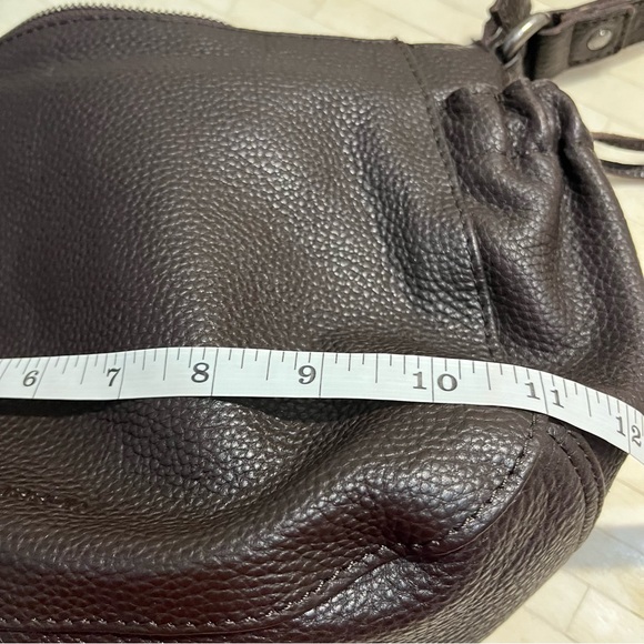 Spikes & Sparrow Misti in Dark Brown 100% Genuine Leather Shoulder Bag - Picture 15 of 16